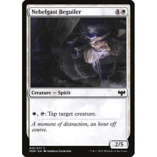 Innistrad: Crimson Vow - 25 - Nebelgast Beguiler - Common - W - Foil
