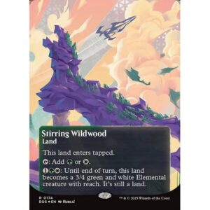 Edge of Eternities: Stellar Sights - 174 - Stirring Wildwood - Rare - C - Foil