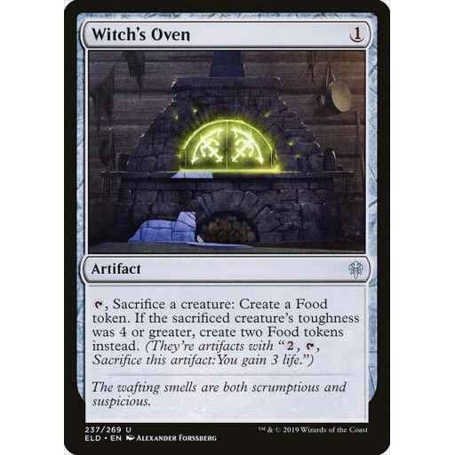Throne of Eldraine - 237 - Witch's Oven - Uncommon - C - Foil