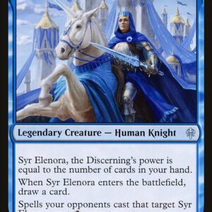Throne of Eldraine - 67 - Syr Elenora, the Discerning - Uncommon - U - Non-foil