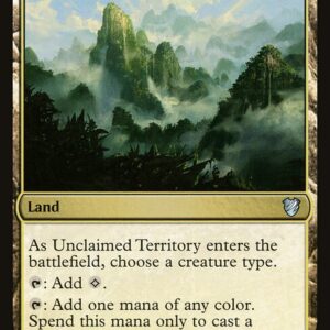 Midnight Hunt Commander - 187 - Unclaimed Territory - Uncommon - C - Non-foil (Front)