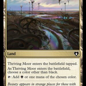 Commander Masters - 433 - Thriving Moor - Common - C - Foil