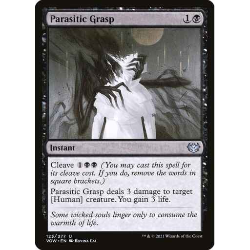 Innistrad: Crimson Vow - 123 - Parasitic Grasp - Uncommon - B - Foil