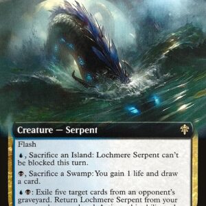 Throne of Eldraine - 381 - Lochmere Serpent - Rare - UB - Non-foil