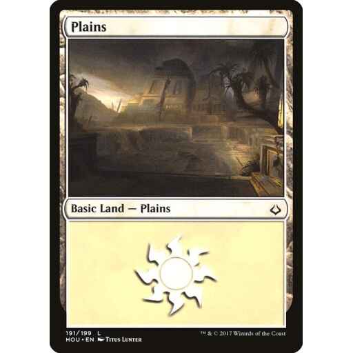 Hour of Devastation - 191 - Plains - Common - C - Foil