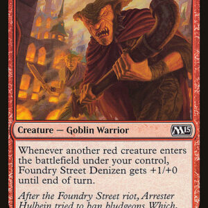 Magic 2015 - 141 - Foundry Street Denizen - Common - R - Non-foil