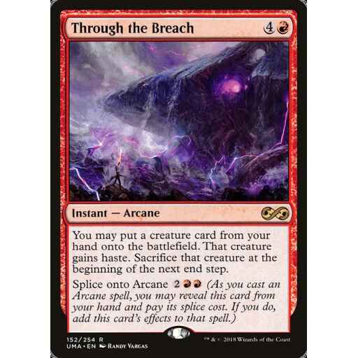 Ultimate Masters - 152 - Through the Breach - Rare - R - Non-foil