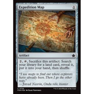 Foundations - 724 - Expedition Map - Common - C - Foil