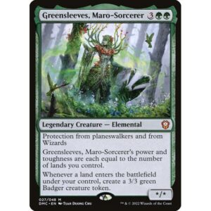 Dominaria United Commander - 27 - Greensleeves, Maro-Sorcerer - Mythic - G - Non-foil