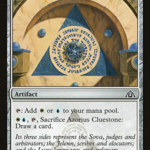 Dragon's Maze - 136 - Azorius Cluestone - Common - C - Non-foil (Front)