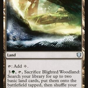 Commander Legends - 476 - Blighted Woodland - Uncommon - C - Non-foil