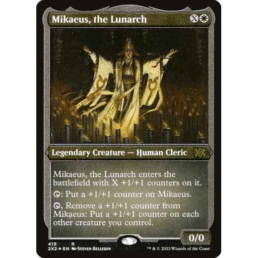 Double Masters 2022 - 419 - Mikaeus, the Lunarch - Rare - W - Non-foil