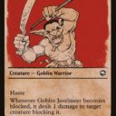 Adventures in the Forgotten Realms - 318 - Goblin Javelineer - Common - R - Foil
