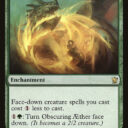 Dragons of Tarkir - 194 - Obscuring Aether - Rare - G - Foil