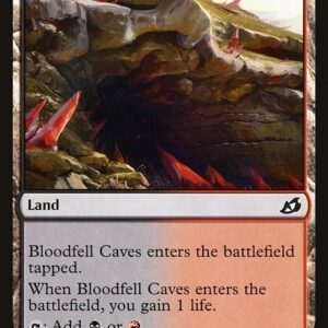 Ikoria: Lair of Behemoths - 243 - Bloodfell Caves - Common - C - Non-foil (Front)