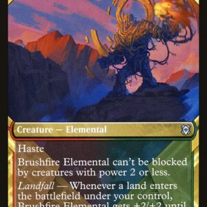 Zendikar Rising - 311 - Brushfire Elemental - Uncommon - RG - Non-foil
