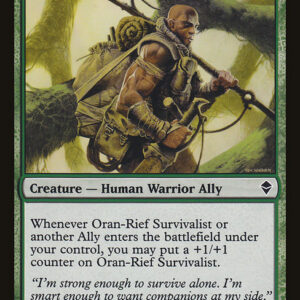 Zendikar - 174 - Oran-Rief Survivalist - Common - G - Non-foil