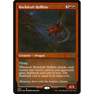 Double Masters 2022 - 449 - Backdraft Hellkite - Rare - R - Non-foil