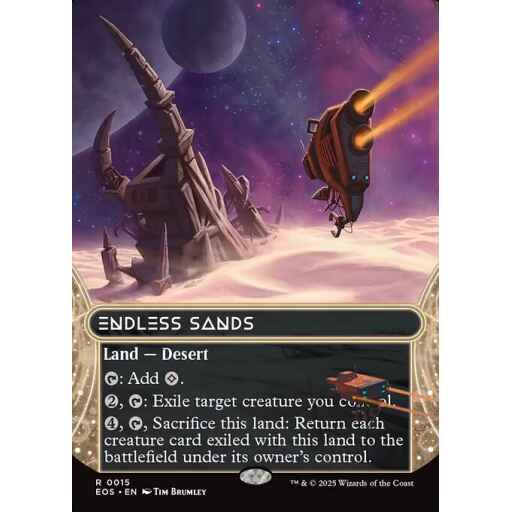 Edge of Eternities: Stellar Sights - 15 - Endless Sands - Rare - C - Non-foil