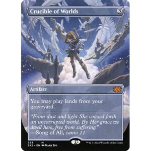 Double Masters 2022 - 393 - Crucible of Worlds - Mythic - C - Non-foil