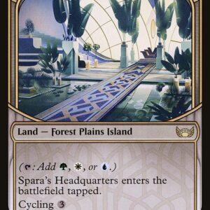 Streets of New Capenna - 355 - Spara's Headquarters - Rare - C - Foil