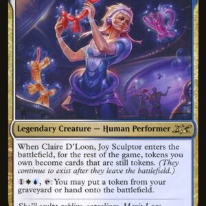 Unfinity - 165 - Claire D'Loon, Joy Sculptor - Rare - WU - Non-foil