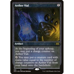 Double Masters 2022 - 555 - Aether Vial - Rare - C - Non-foil