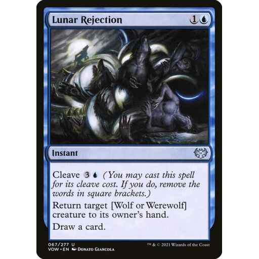 Innistrad: Crimson Vow - 67 - Lunar Rejection - Uncommon - U - Non-foil