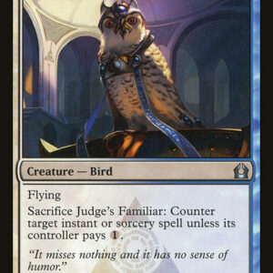 Return to Ravnica - 218 - Judge's Familiar - Uncommon - WU - Non-foil