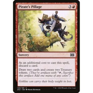 Double Masters 2022 - 120 - Pirate's Pillage - Common - R - Foil