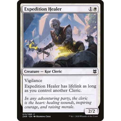 Zendikar Rising - 13 - Expedition Healer - Common - W - Foil