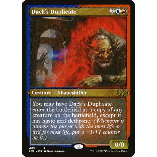 Double Masters 2022 - 483 - Dack's Duplicate - Rare - UR - Non-foil