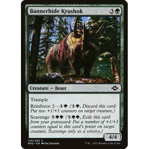 Modern Horizons 2 - 149 - Bannerhide Krushok - Common - G - Foil