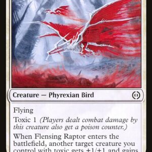 Phyrexia: All Will Be One - 12 - Flensing Raptor - Common - W - Non-foil