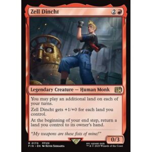 Final Fantasy - 170 - Zell Dincht - Rare - R - Foil