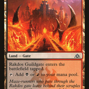 Dragon's Maze - 154 - Rakdos Guildgate - Common - C - Non-foil (Front)