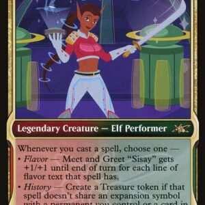 Unfinity - 264 - Meet and Greet "Sisay" - Rare - RG - Non-foil