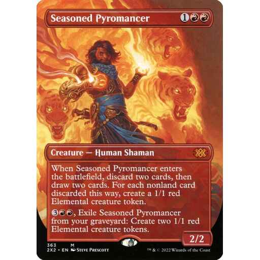 Double Masters 2022 - 363 - Seasoned Pyromancer - Mythic - R - Foil