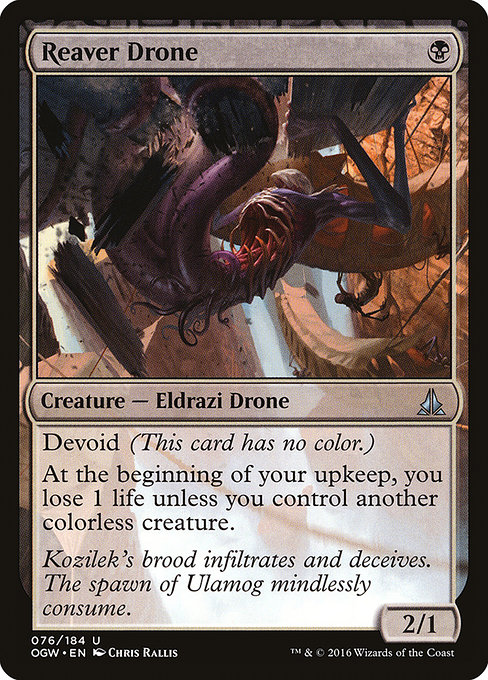 Oath of the Gatewatch - 76 - Reaver Drone - Uncommon - C - Non-foil