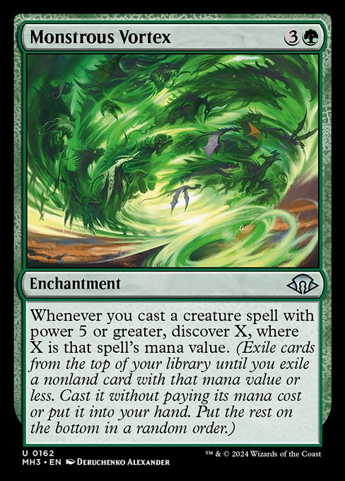 Modern Horizons 3 - 162 - Monstrous Vortex - Uncommon - G - Foil