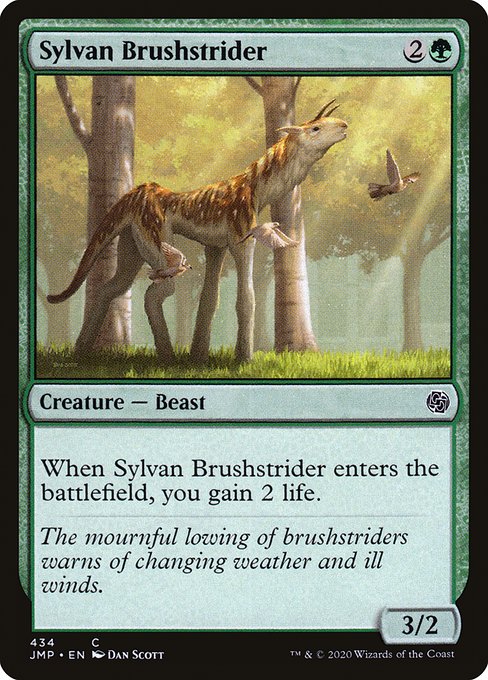 Jumpstart - 434 - Sylvan Brushstrider - Common - G - Non-foil