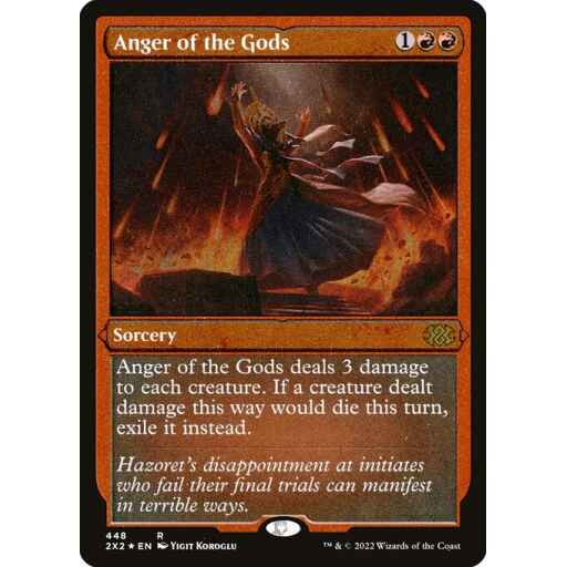 Double Masters 2022 - 448 - Anger of the Gods - Rare - R - Non-foil