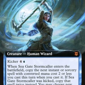 Zendikar Rising - 334 - Sea Gate Stormcaller - Mythic - U - Foil