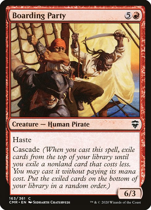 Commander Legends - 163 - Boarding Party - Common - R - Non-foil