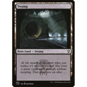 Commander Legends: Battle for Baldur's Gate - 462 - Swamp - Common - C - Foil