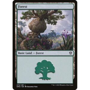 Dominaria United - 275 - Forest - Common - C - Foil