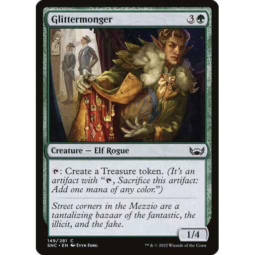 Streets of New Capenna - 149 - Glittermonger - Common - G - Foil