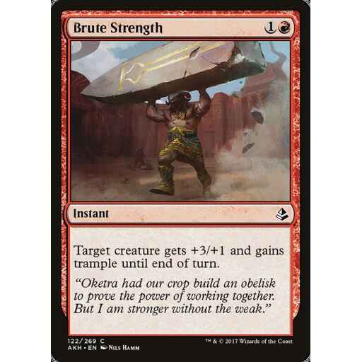 Amonkhet - 122 - Brute Strength - Common - R - Non-foil