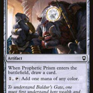 Commander Legends: Battle for Baldur's Gate - 335 - Prophetic Prism - Common - C - Foil