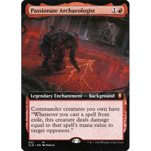 Commander Legends: Battle for Baldur's Gate - 633 - Passionate Archaeologist - Mythic - R - Non-foil